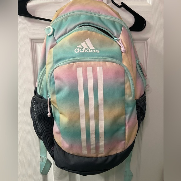 Adidas Pastel Tie-Dye Backpack - Picture 2 of 5